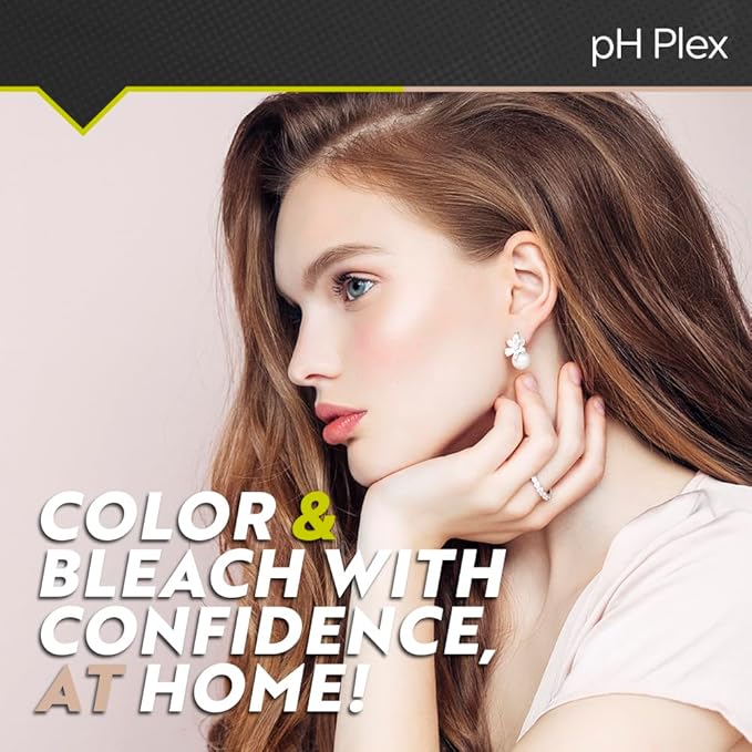 LIW pH Plex Steps 1&2 Protect & Repair Hair Care Treatment - Use with Home Hair Color & Bleach Products - Salon Quality Professional Results at Home - 1 Sachet of Steps 1 & 2