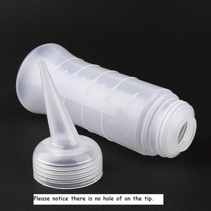 driew Hair Color Applicator Bottle 2 Pack 8.8oz Hair Color Applicator Bottle Hair Ccolor Squeeze Bottle