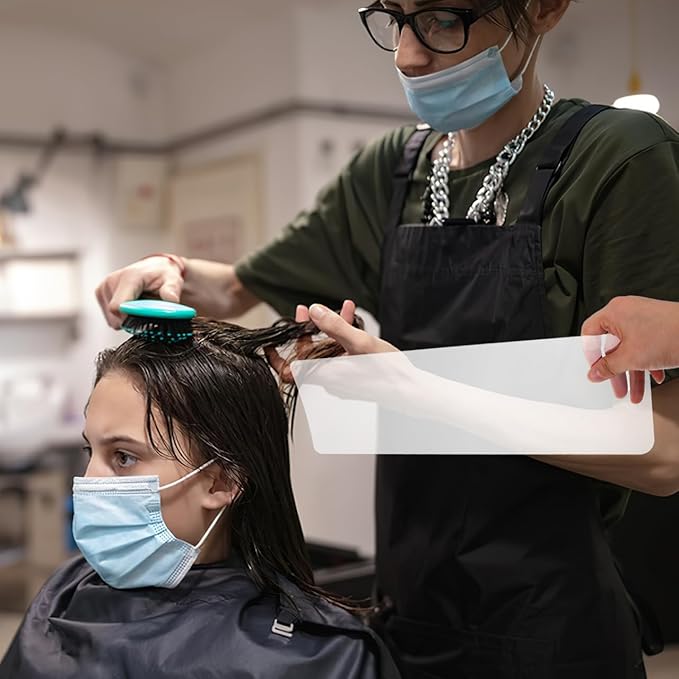 FRCOLOR Hair Highlighting Board Lightweight Foiling Tool for Salon and Home Use Durable Hair Dyeing Color Board for Precise Sectioning and Multicolor Techniques