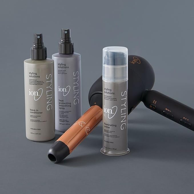 ion Silk Drops, Adds Shine & Softness, Lightweight Formula, Frizz Control, Infused with Silk Protein, 4 fl oz