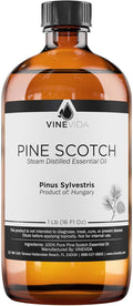 VINEVIDA Pine Scotch Essential Oil - 16 oz - Undiluted - DIY Candle Scents - Bulk for Soap Making & Skin Safe
