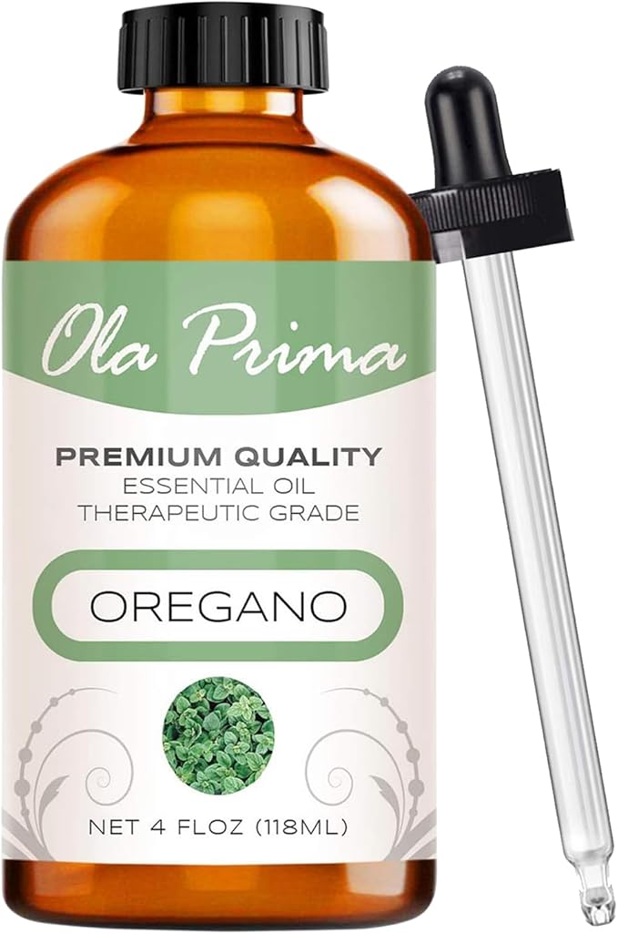 Ola Prima Oils 4oz - Oregano Essential Oil - 4 Fluid Ounces