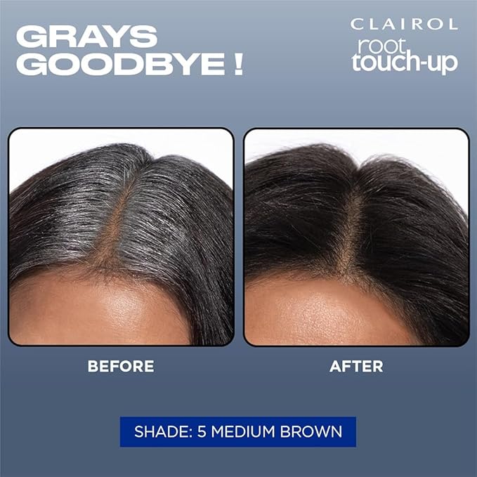 Clairol Root Touch-Up by Nice'n Easy Permanent Hair Dye, 2B Blue Black Hair Color, Pack of 1