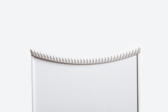 Cooboard Authentic XXL White Balayage Board with Teeth | Original Highlighting Paddle | Easy to Clean, Sturdy, Lightweight