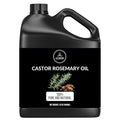 Naturevibe Botanicals Castor Rosemary Oil 32 Ounces | 100% Pure and Natural | Great for Skin Care and Hair Care