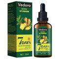 Vedora Ginger Oil for Hair Growth - Biotin Hair Growth Serum, 100% Pure Natural Ginger Essential Oil - Promotes Stronger, Thicker, Longer Hair in Women & Men - 1.05 Fl Oz / 30ML (1PC)