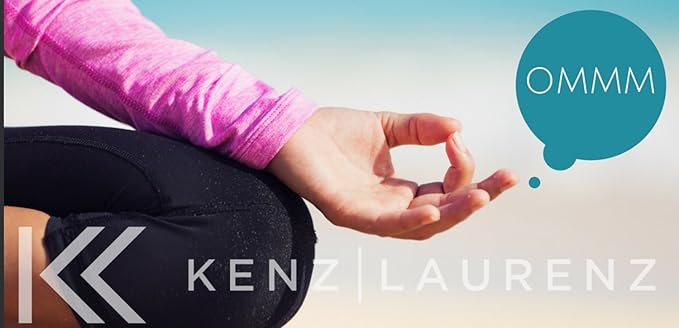 Kenz Laurenz Headbands Tie on Headband for Women Men Running Athletic Hair Head Band Elastic Sports Sweat Basketball Sweatband Stetchy Yoga Workout Sweatbands Adjustable Non-Slip Moisture Wicking