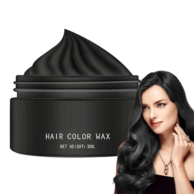 Hair Color Wax - 30ml Temporary Washable Hair Dye, Style and Color Easily for Women Men Teens and Kids, Styling Cream for Parties Cosplay Halloween, Vibrant Fun Colors Easy to Apply Wash