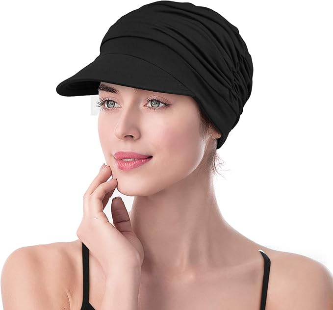 Soft Bamboo Baseball Cap for Chemo Women