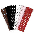 TERSE Polka Dot Headbands for Women Trendy Women Hair Accessories: Cute Head Bands for Women's Hair Fashion Hairbands 6PCS