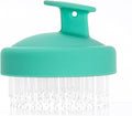 Portable Travel Scalp Cleansing Brush - Dual-Use Dry/Wet Exfoliator Removes Dandruff&Buildup,Suitable for Both Men&Women.Blue