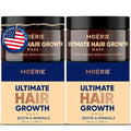 Moerie Hair Growth & Repair Mask - Restorative, Vegan-Friendly Treatment for Longer, Thicker, Fuller Hair - 100ml, 2 pack
