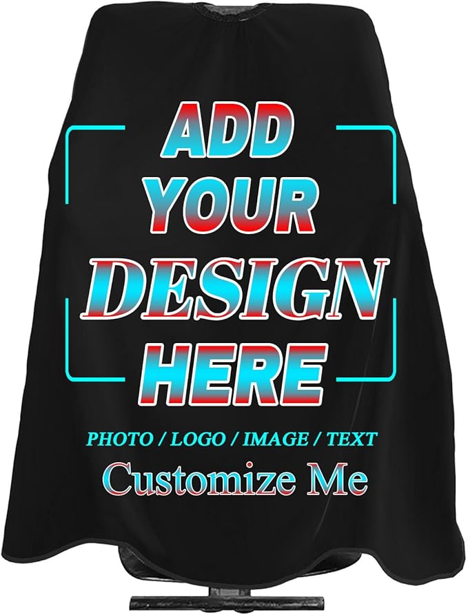 Custom Barber Cape for Men Personalized Salon Cape Hair Capes for Hairstylist Hair Cutting Apron for Barbershop