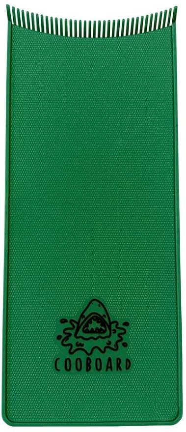 Authentic Cooboard Balayage Board with Teeth | Original Highlighting Paddle from The Maker of Cooboard Hair Highlighting Kit | Easy to Clean, Sturdy, Lightweight (Cooboard Green)