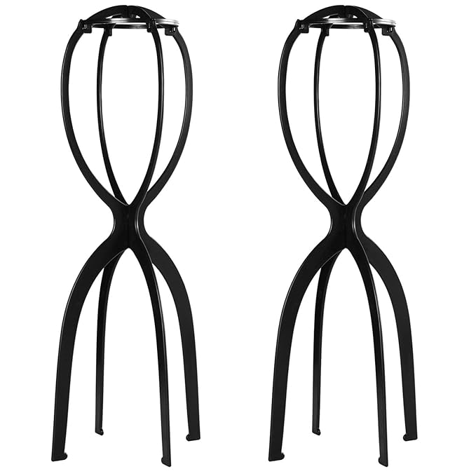 Dreamlover Wig Head Stand, Tall Stand for Long Wigs, 2 Packs