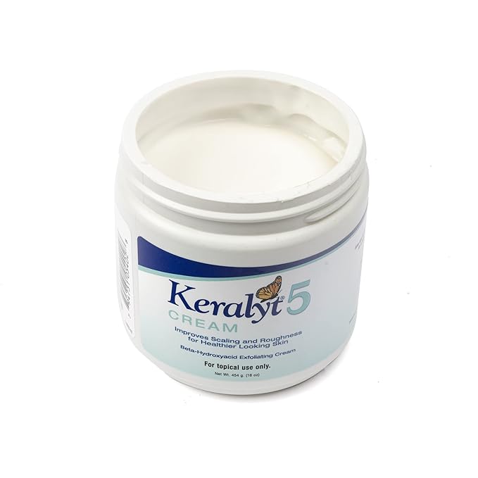 5 Psoriasis Cream - Full Body 5% Salicylic Acid Exfoliating Skin Lotion - Promotes Relief from Itchy, Redness, Dryness, Roughness, and Flakey Skin