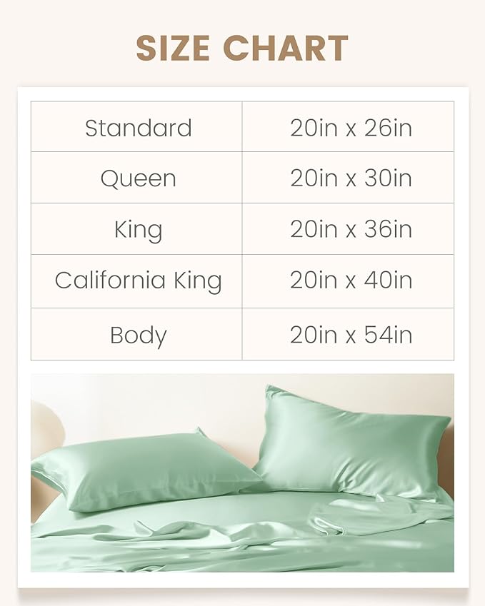 THXSILK Set of 2 100% Mulberry Silk Pillowcase for Hair and Skin, Grade 6A+ Mulberry Silk Pillow Cases Ultra-Soft, Hypoallergenic Pillow Case Cover with Zipper (Queen 20"x30", Turquoise Green)