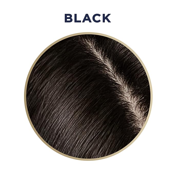 Clairol Root Touch-Up by Nice'n Easy Temporary Hair Coloring Spray, Black Hair Color, Pack of 2