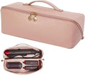 Travel Case Compatible with Dyson Airwrap Styler, Portable Supersonic Hair Dryer Travel Storage Bag, Waterproof Carrying Case Organizer for Shark Flexstyle and Attachments (Rose Pink)