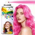 Pink Temporary Hair Color Spray - Washable & Natural One-Time Use Hair Wax for Women & Kids & Adults - Strong Hold for Halloween, Cosplay, Party, Washes Out Easily