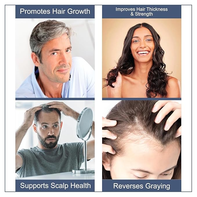 Hair Wellness Supplement | 360 Tablets – Pack of 2 | Daily Nutritional Support for Hair Strength, Thickness & Scalp Care | 17-in-1 Formula for Men & Women