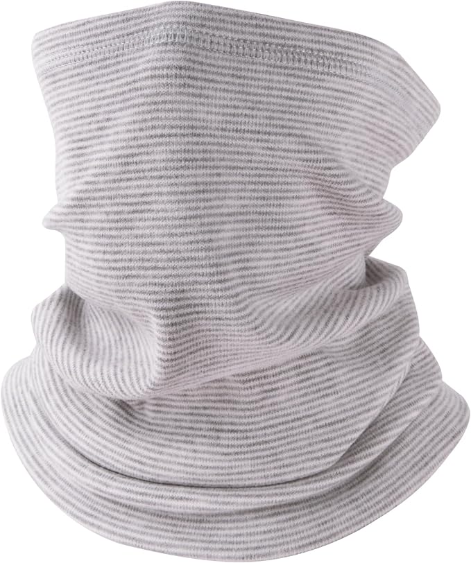 Winter Neck Gaiter Warmer, Soft Fleece Face Mask Scarf for Cold Weather Skiing Cycling Outdoor Sports