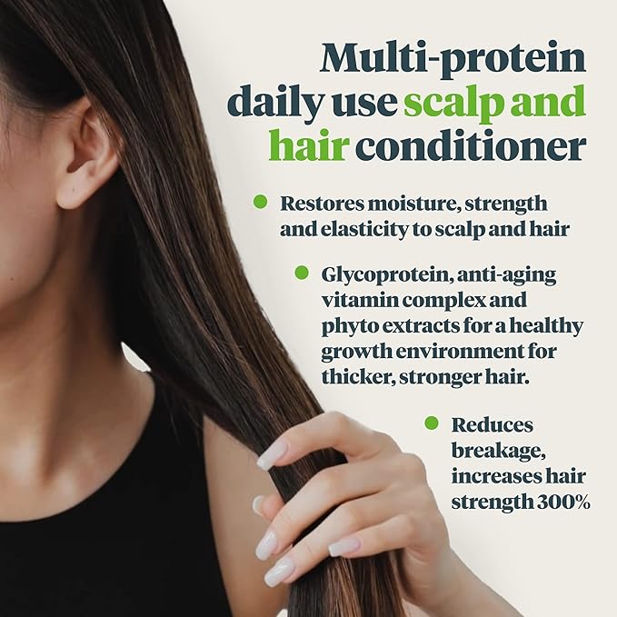 Reviv3 Procare Prime Moisture & Hair Conditioner – Color Safe Conditioner for Healthy Scalp – Volumizing Conditioner Reduces Breakage & Control Fizziness – Hair Care Products for Women (25.4 oz)