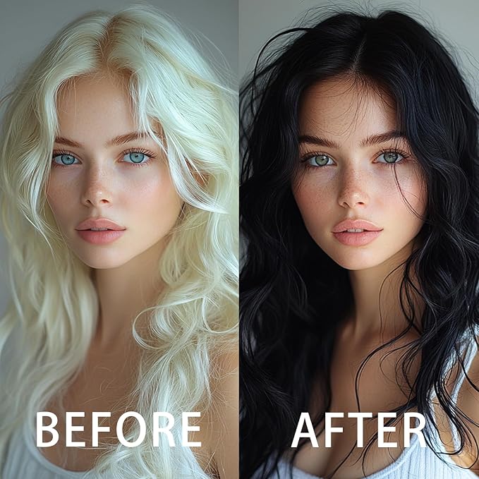 Black Temporary Hair Color Spray for Women Men kids– One Time Use Washable Temporary Hair Spray for Halloween, Cosplay, Parties & Daily Styling