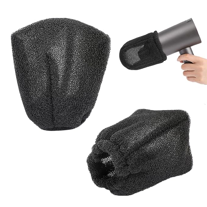 Hot Sock Diffuser for Hair Dryer,2 Pack Universal Diffuser Hair Dryer Attachment Portable Hair Dryer Sock Diffuser Cover with Elastic Band for Home Travel Hotel