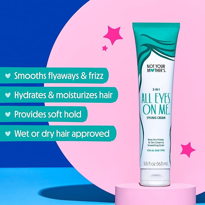 Not Your Mother's All Eyes On Me 3-in-1 Hair Styling Cream with UV Protection - Styling Cream for All Hair Types