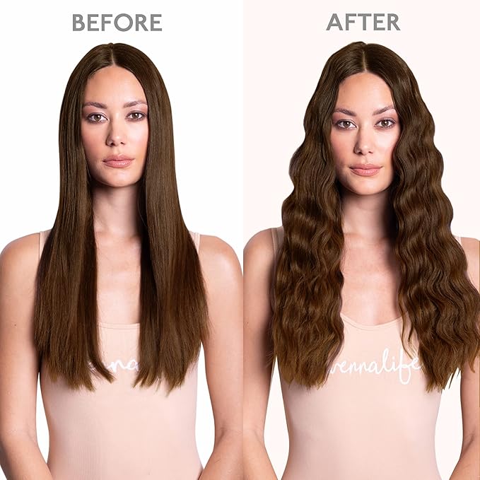 WENNALIFE Seamless Clip In Hair Extensions, 14 Inch 130g 7pcs Chocolate Brown Hair Extensions Clip in Human Hair Invisible PU Skin Weft Natural Remy Human Hair Extensions