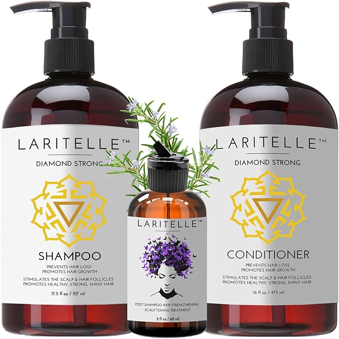 Laritelle Organic Hair Care Set Diamond Strong