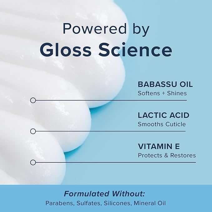 Truhair Brilliance Boost Gloss Shine & Repair Treatment | Deep Conditioning Hair Mask for Damaged Hair | Hair Gloss Treatment for Glossy Shine, Radiance & Smooth Finish | Hydrating Hair Mask - 6 Fl Oz