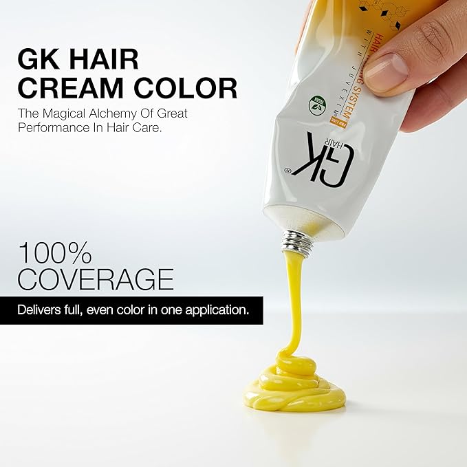 GK HAIR Global Keratin Reds 3.6 Dark Brown Hair Color Cream Tube (3.4 Fl Oz/100ml) + 20 Volume Developer (5 Fl Oz/150ml) - Professional Permanent Long Lasting Toner Dye