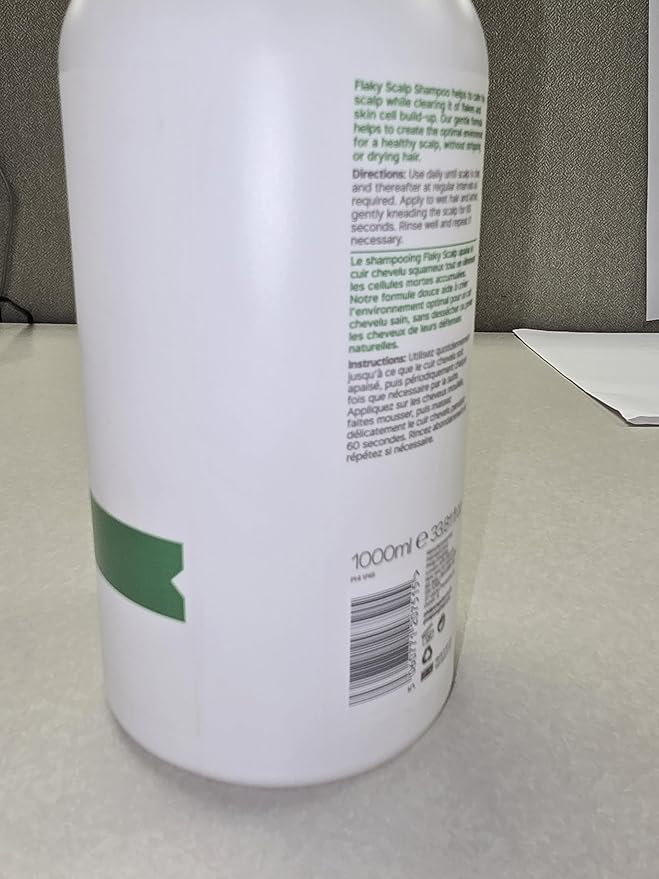 PHILIP KINGSLEY | Flaky Scalp Shampoo | Shampoo For Flaky, Itchy, Dry, Oily Scalps | Cleansing Scalp Care | Hair Shampoo that Hydrates, Soothes and Calms | 1L Pump