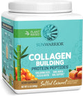 Vegan Collagen Protein Powder for Women Silica Plant Based Collagen Powder with Vegan Hair Skin and Nails Vitamins Non-GMO No Added Sugar Soy Dairy & Gluten Free (Salted Caramel, 20 Servings)