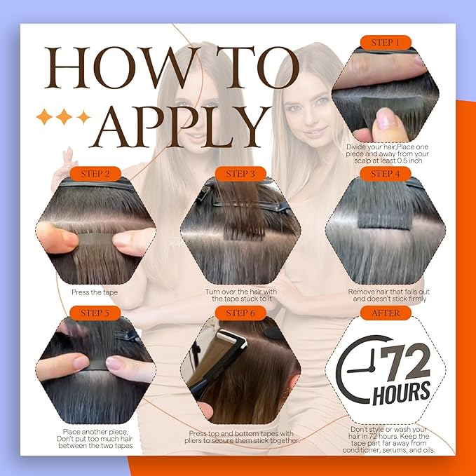 Full Shine Human Hair Extensions Tape in 16Inch Invisible Remy Tape in Hair Extensions Double Sided Adhesive Color 1000 Blonde Silky Straight Real Human Hair Tape ins Human Hair 50G 20Pcs for Wedding