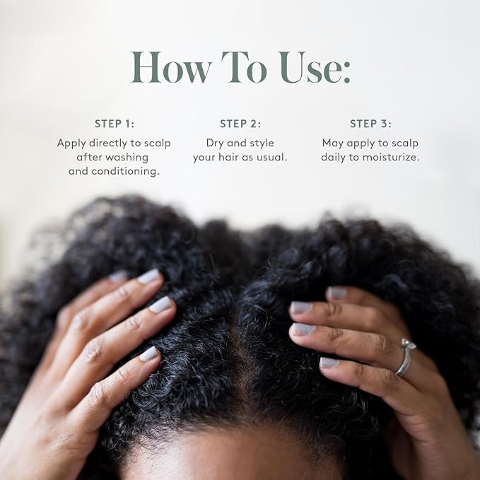 LivSo Moisturizing Scalp Lotion - Moisturizes Hair & Scalp - Naturally Derived - Fresh Feel - Effective (1 Bottle)