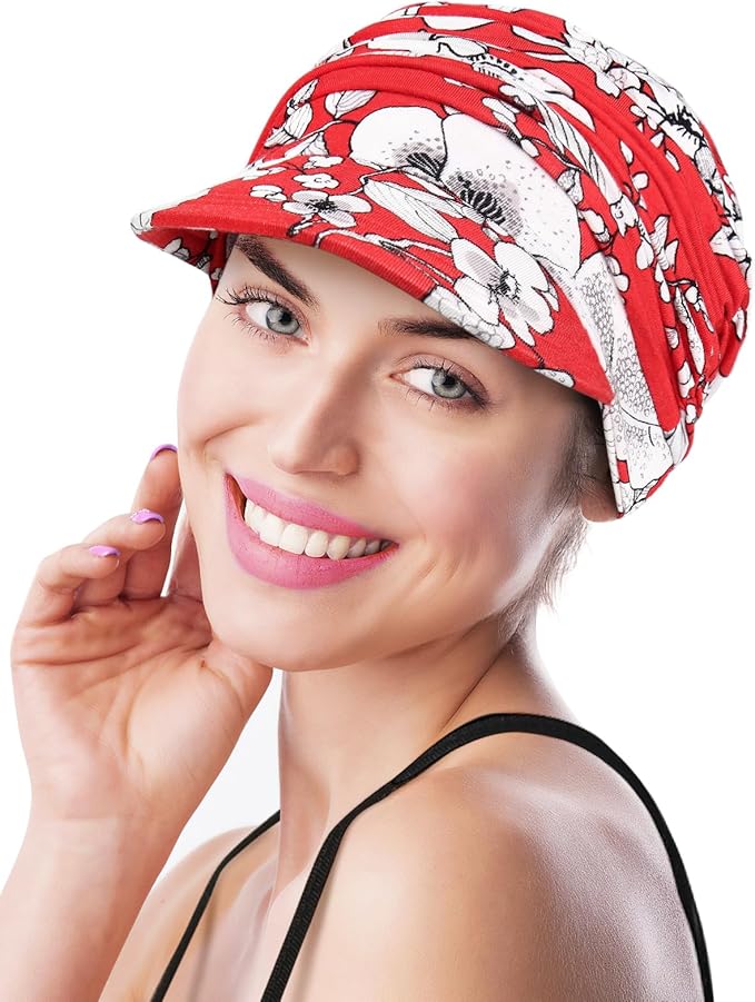 Soft Bamboo Baseball Cap for Chemo Women