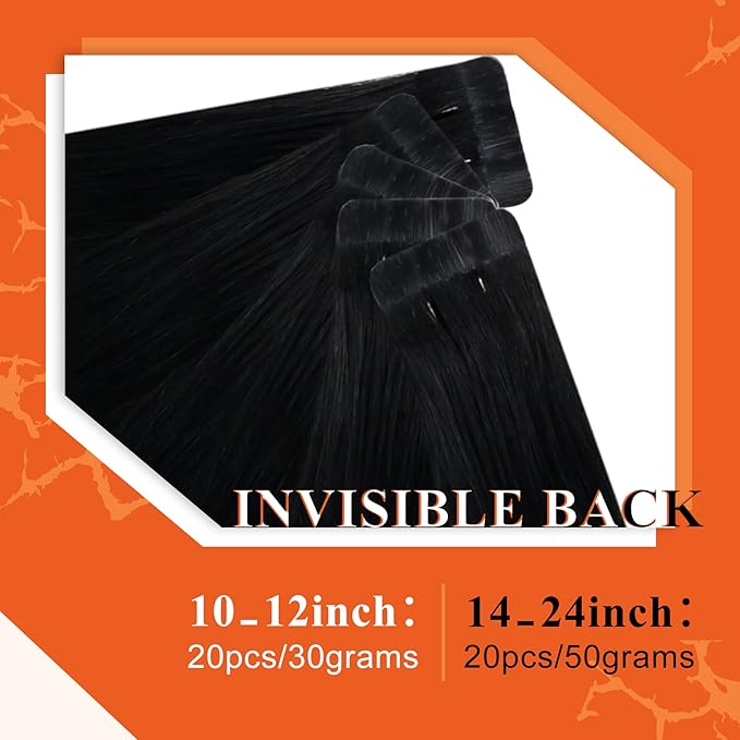 Full Shine Blonde Tape in Hair Extensions Human Hair 20Inch Platinum Blonde Hair Extensions 60 Extensions Human Hair Natural 20pcs 50Grams Glue on Extensions Real Straight Hair for Party