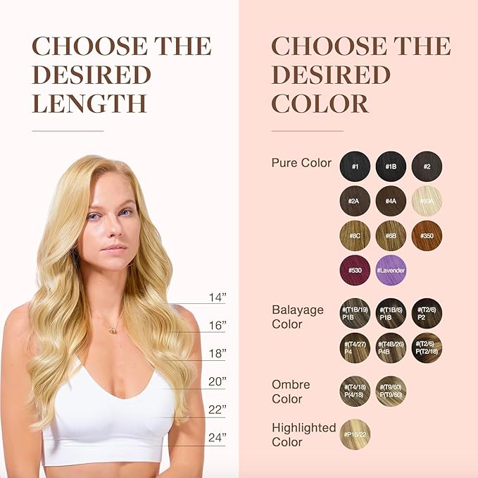GOO GOO Clip in Hair Extensions Real Human Hair, Remy Human Hair Extensions Clip ins for Women, Natural Human Hair, 20inch 80g 2Pcs, #16/22 Light Blonde Highlighted Golden Blonde