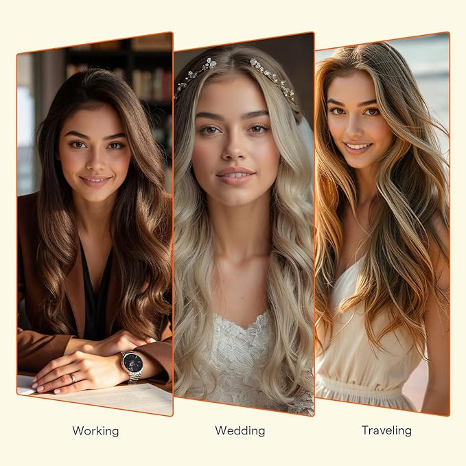 Full Shine Soft Remy PU Hair Extension Ash Blonde Highlight Blonde 18P613 Invisible Tape in Hair Extensions Human Hair Versatile As Tape in 18Inch 20PCS 50G for Women Wedding