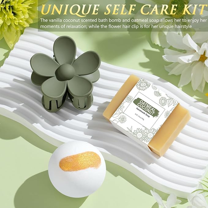 Birthday Gifts for Women Self Care Get Well Soon Gift Baskets, Spa Care Package Thinking of You Gift Set, Sympathy Inspirational Christmas Sunflower Gifts for Women Mom Her Best Friends Sister Wife