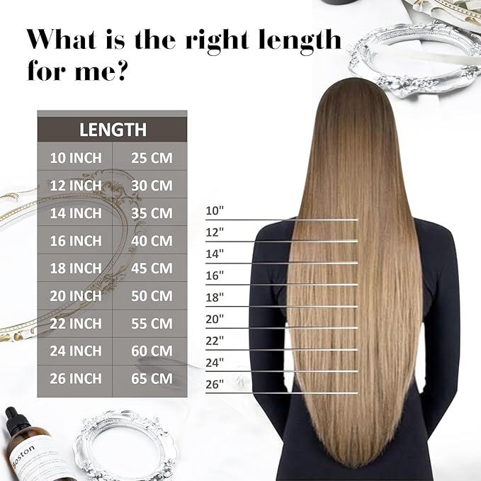Moresoo Clip in Hair Extensions Balayage Brown Remy Human Hair Clip in Extensions Dark Brown Mixed with Caramel Blonde 7Pcs/120G 20inch