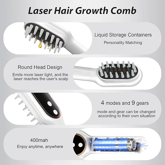 Laser Hair Growth Comb - Hair Comb
