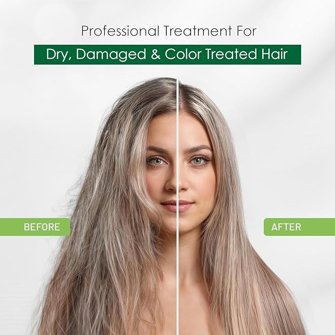 Herbishh Argan Oil & Hair Mask Combo For Deep Conditioning Treatment – Argan Oil for Hair Repair & Frizz Control (30ml) & Argan Hair Mask for Hydration (150ml), Sulfate & Paraben Free