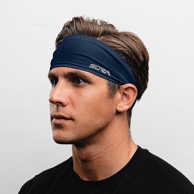 Suddora Workout Headband - Lightweight, Stylish & Comfortable Spandex Headband for Running, Workout, Football, Cosplay & Costumes