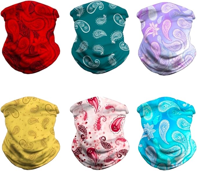 Neck Gaiter Face Cover - Sun Protection Mask Balaclava for Men and Women