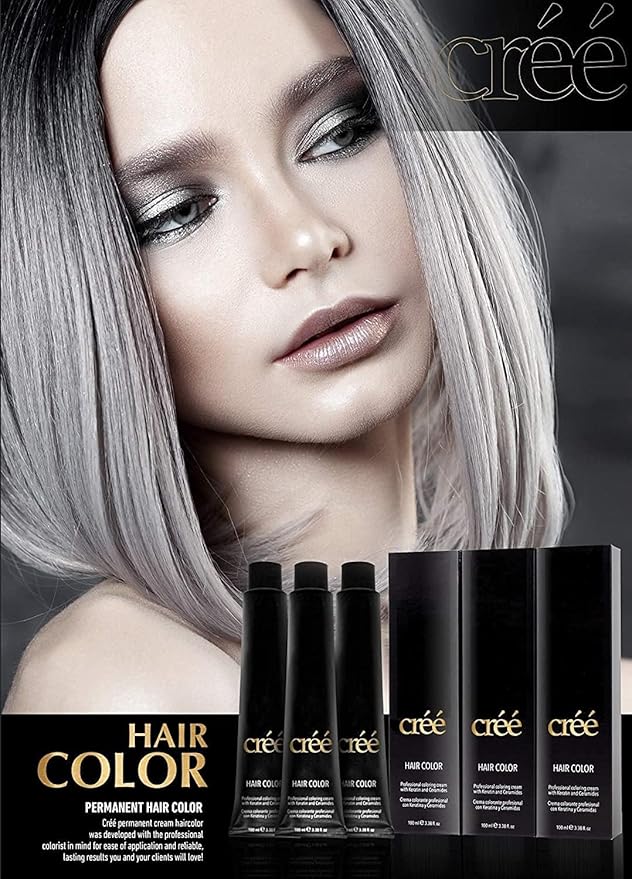 Cree Professional 5.62 - Irisee Light Red Brown Permanent Hair Color - Long Lasting, Rich Vibrant - Gray Coverage 100ml - 3.4 fl.oz.