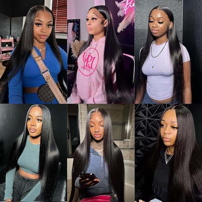 Straight Clip in Hair Extensions Real Human Hair 8Pcs Remy Human hair Clip ins for Women, Natural Soft Human Hair 120g 14inch #1B Natural Black